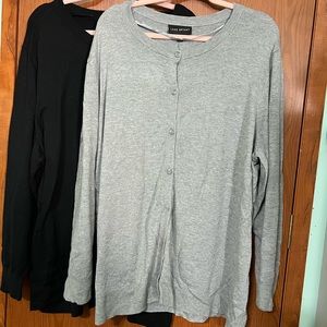 Black and Gray Sweater’s Lane Bryant